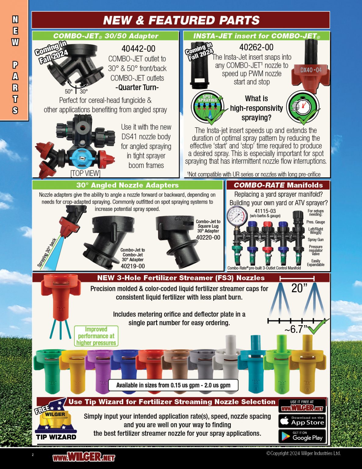 New Catalog Now Available Wilger